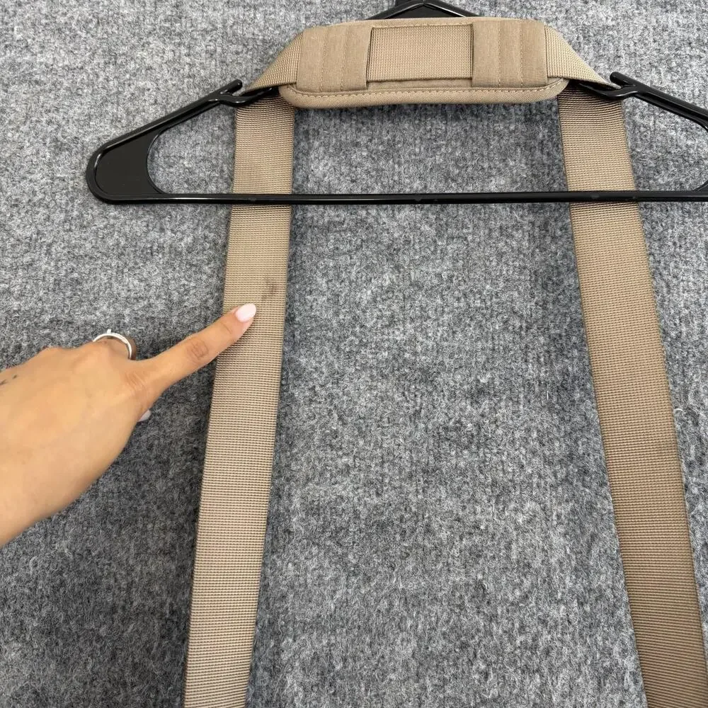 Vanguard VEO 21M Camera Messenger Bag Beige Padded Polyester Rain Cover Strap